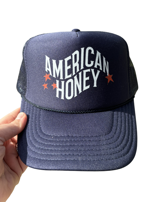 AMERICAN HONEY TRUCKER HAT