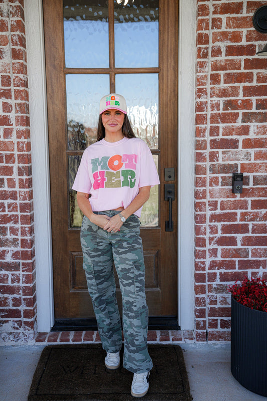 MOTHER TEE | CREWNECK