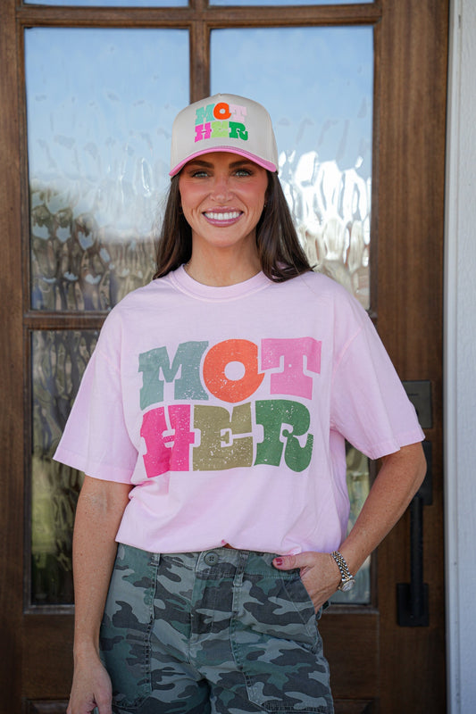 MOTHER TEE | CREWNECK